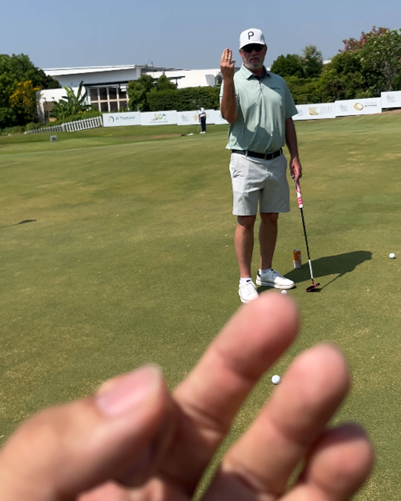 使用 Aimpoint 方法在果嶺上判讀坡度